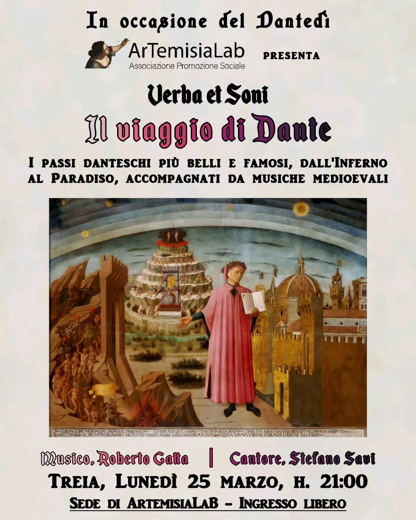 Celebrare il Dantedì con Il Viaggio di Dante